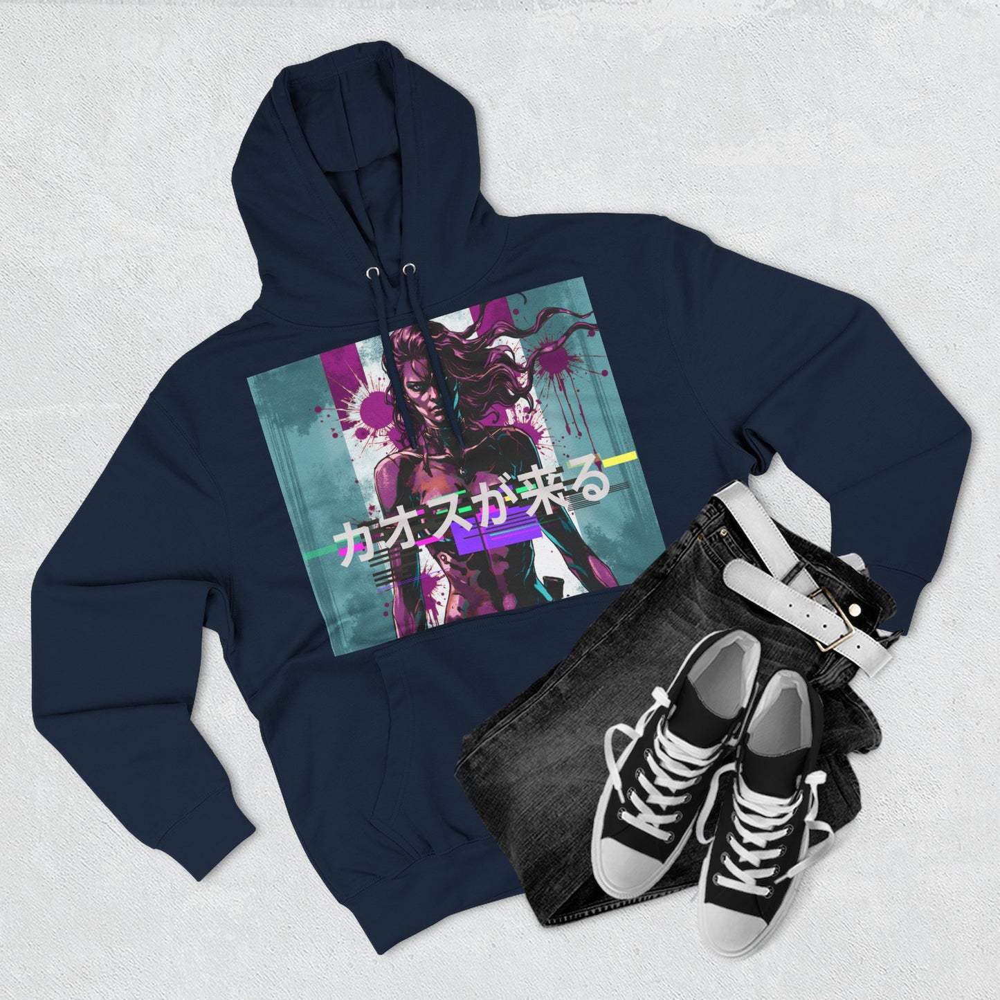 Cozy Three-Panel Fleece Hoodie for Ultimate Comfort and Style - Perfect for Students, Professionals, and Cozy Holidays - Custom Embroidery