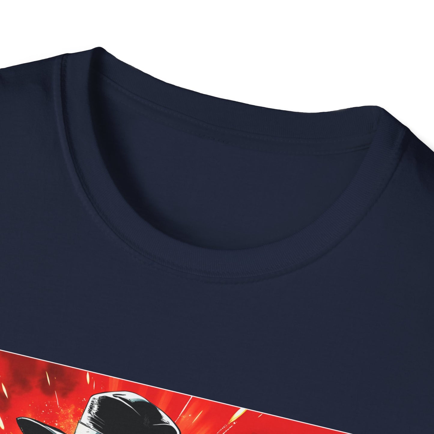 Neon Vengeance Unisex Tee, Cyberpunk Graphic Tee, Retro-Futuristic T-Shirt, Sci-Fi Gamer Shirt, Unique Artwork Clothing, Assassin Top