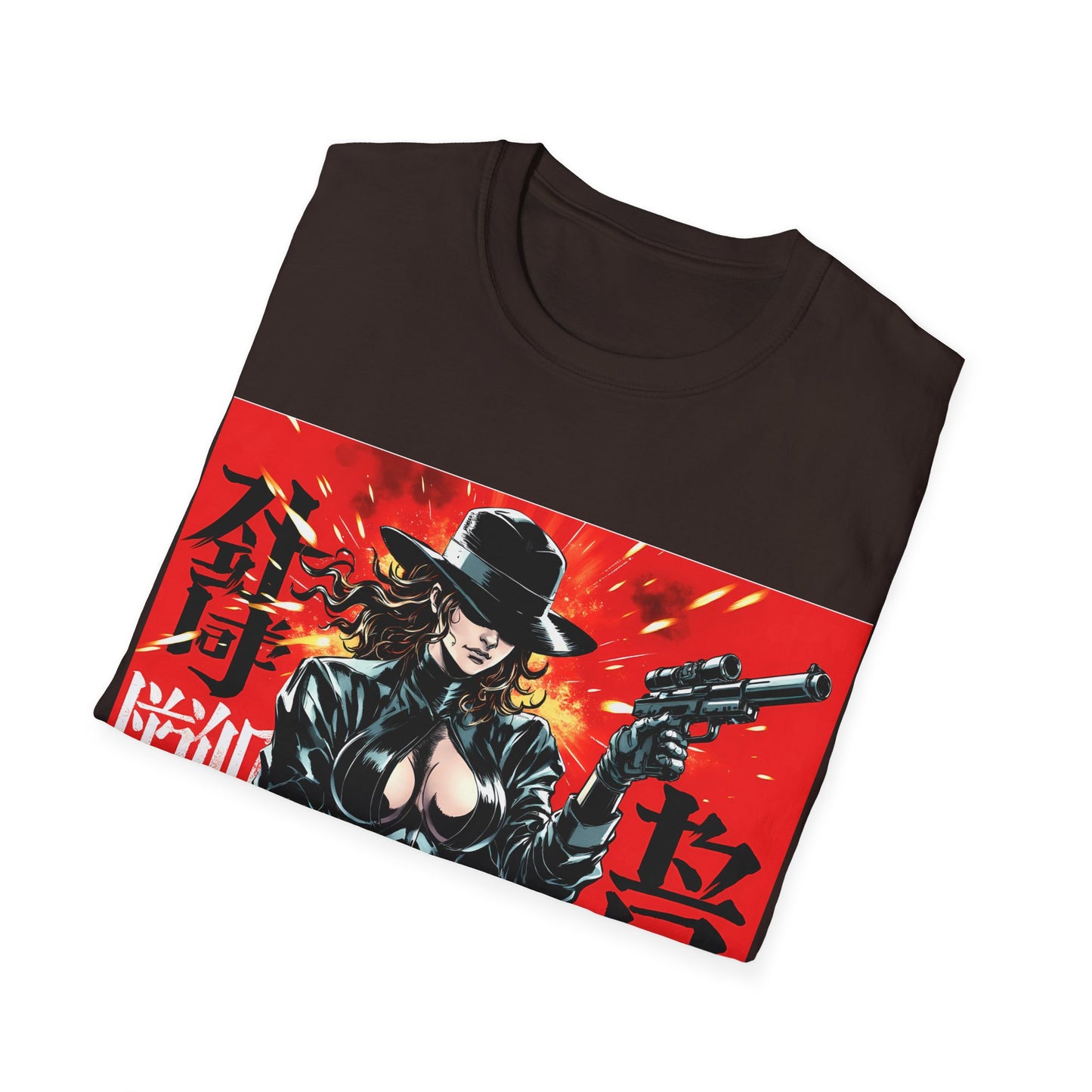Neon Vengeance Unisex Tee, Cyberpunk Graphic Tee, Retro-Futuristic T-Shirt, Sci-Fi Gamer Shirt, Unique Artwork Clothing, Assassin Top