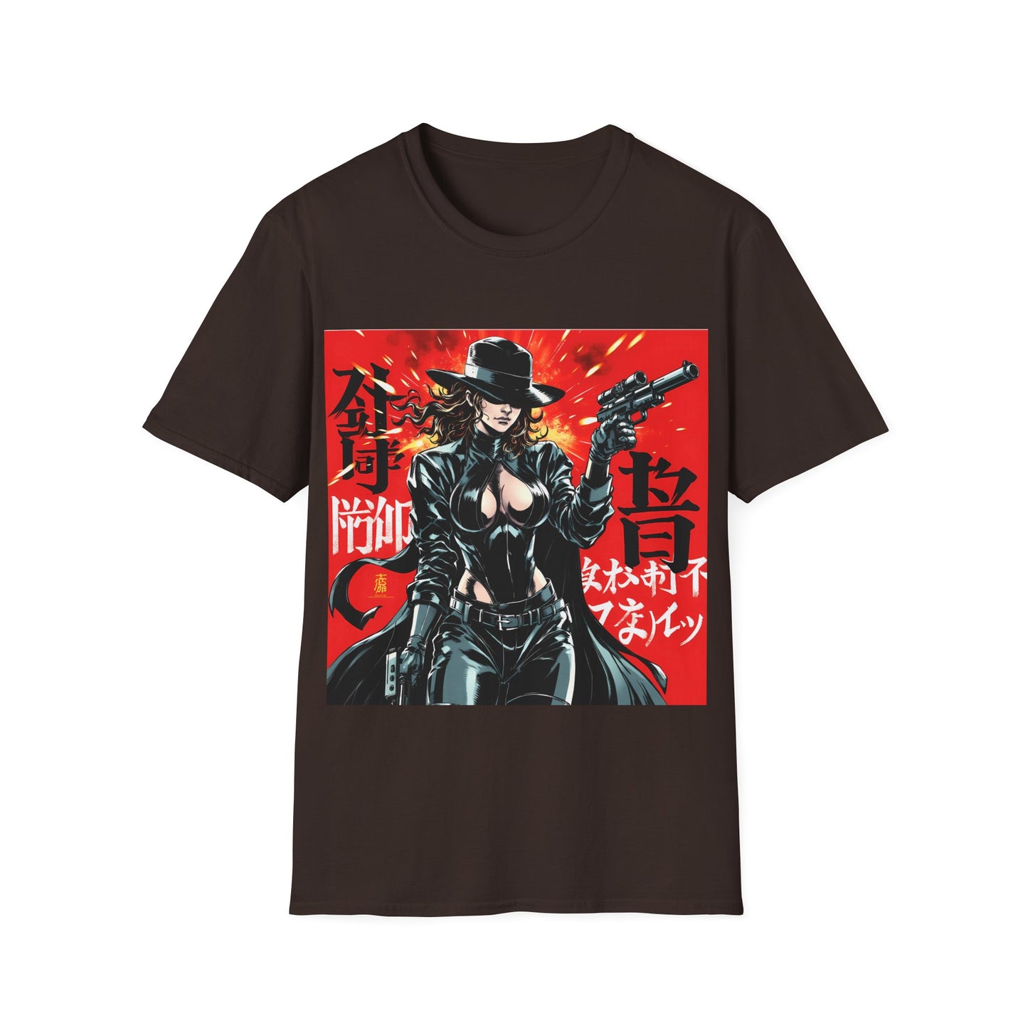 Neon Vengeance Unisex Tee, Cyberpunk Graphic Tee, Retro-Futuristic T-Shirt, Sci-Fi Gamer Shirt, Unique Artwork Clothing, Assassin Top
