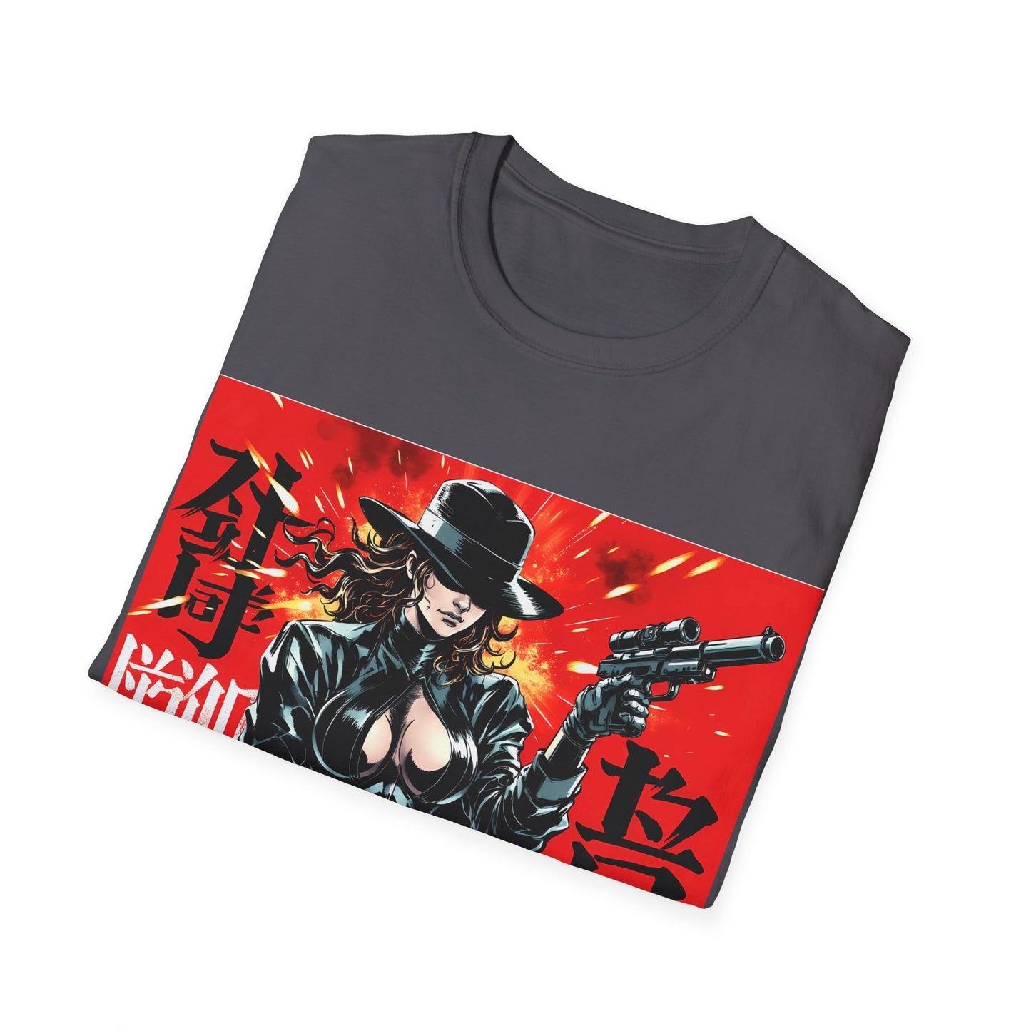 Neon Vengeance Unisex Tee, Cyberpunk Graphic Tee, Retro-Futuristic T-Shirt, Sci-Fi Gamer Shirt, Unique Artwork Clothing, Assassin Top