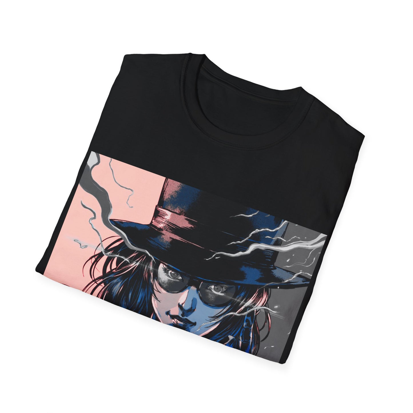 Neon Vengeance Unisex Tee, Cyberpunk Graphic Tee, Retro-Futuristic T-Shirt, Sci-Fi Gamer Shirt, Unique Artwork Clothing, Assassin Top
