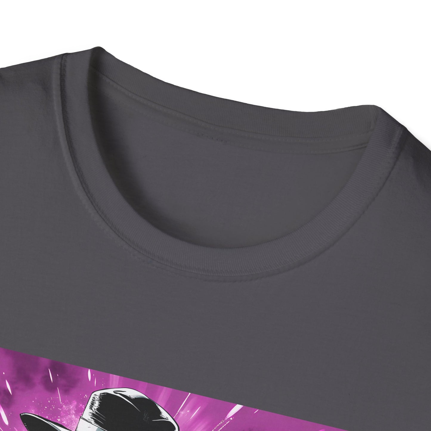 GNeon Vengeance Unisex Tee, Cyberpunk Graphic Tee, Retro-Futuristic T-Shirt, Sci-Fi Gamer Shirt, Unique Artwork Clothing, Assassin Top