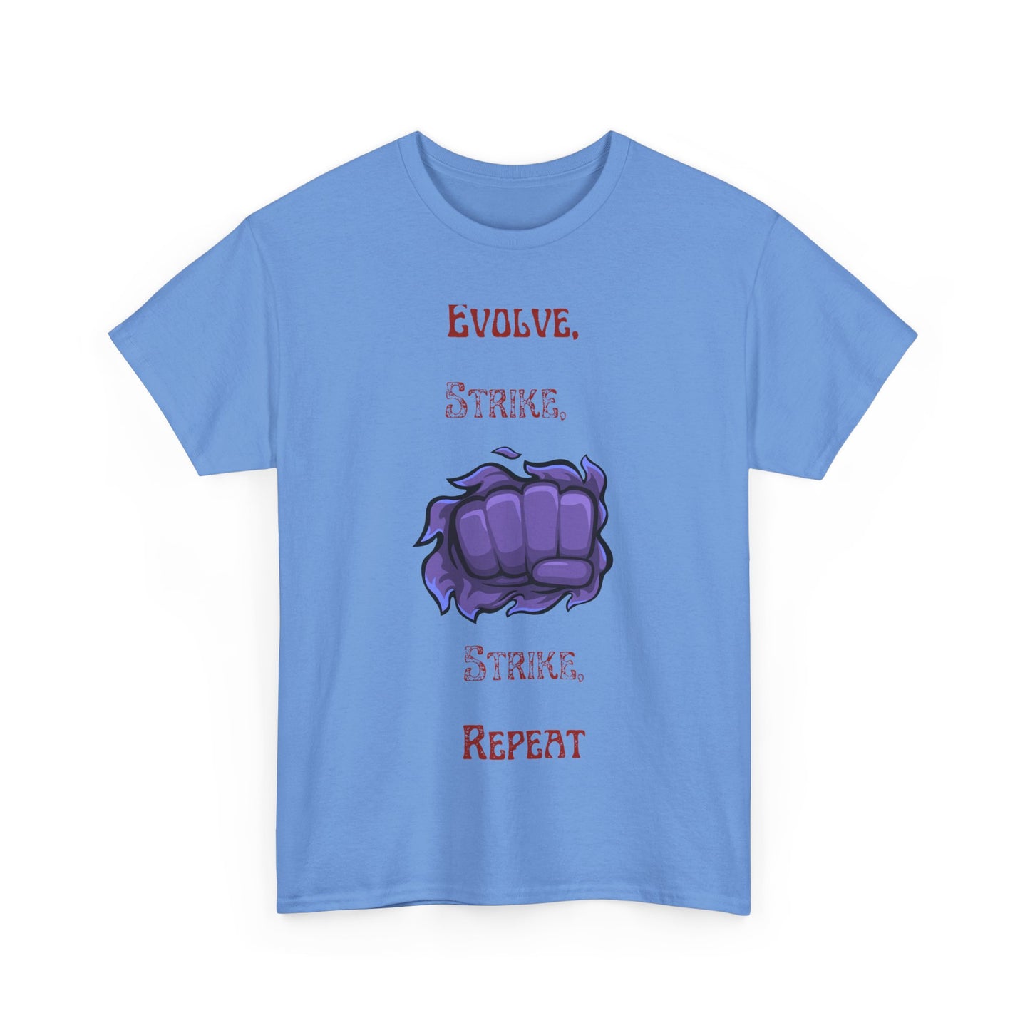 Evolve, Strike, Repeat Unisex Tee - Gamer Apparel, Fun Graphic Shirt, Casual Wear, Gift for Nerds, Video Game Merchandise