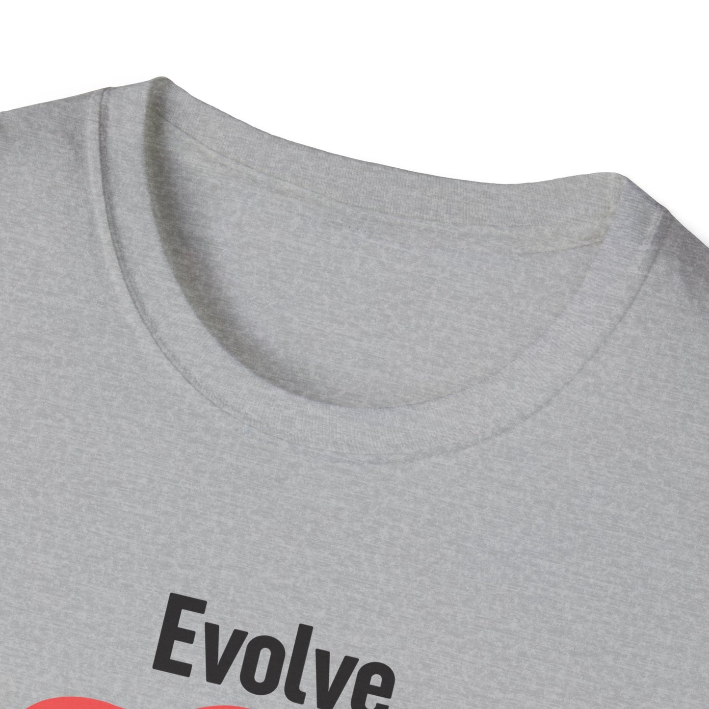 Unisex Motivational T-Shirt  Evolve, Strike, Repeat, Fitness Activism, Gym Apparel, Motivational Gift, Casual Wear