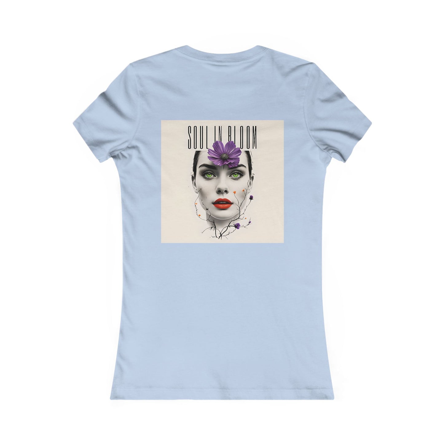 Women's Flower Power Tee - Floral Graphic Shirt, Stylish Casual Wear, Gift for Her, Trendy Summer Top, Boho Vibes, Unique Fashion Statement