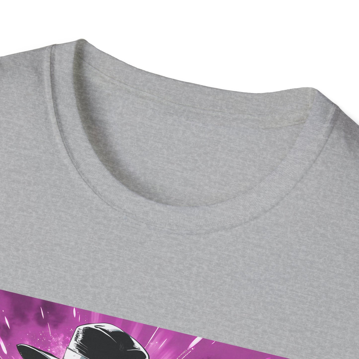 GNeon Vengeance Unisex Tee, Cyberpunk Graphic Tee, Retro-Futuristic T-Shirt, Sci-Fi Gamer Shirt, Unique Artwork Clothing, Assassin Top