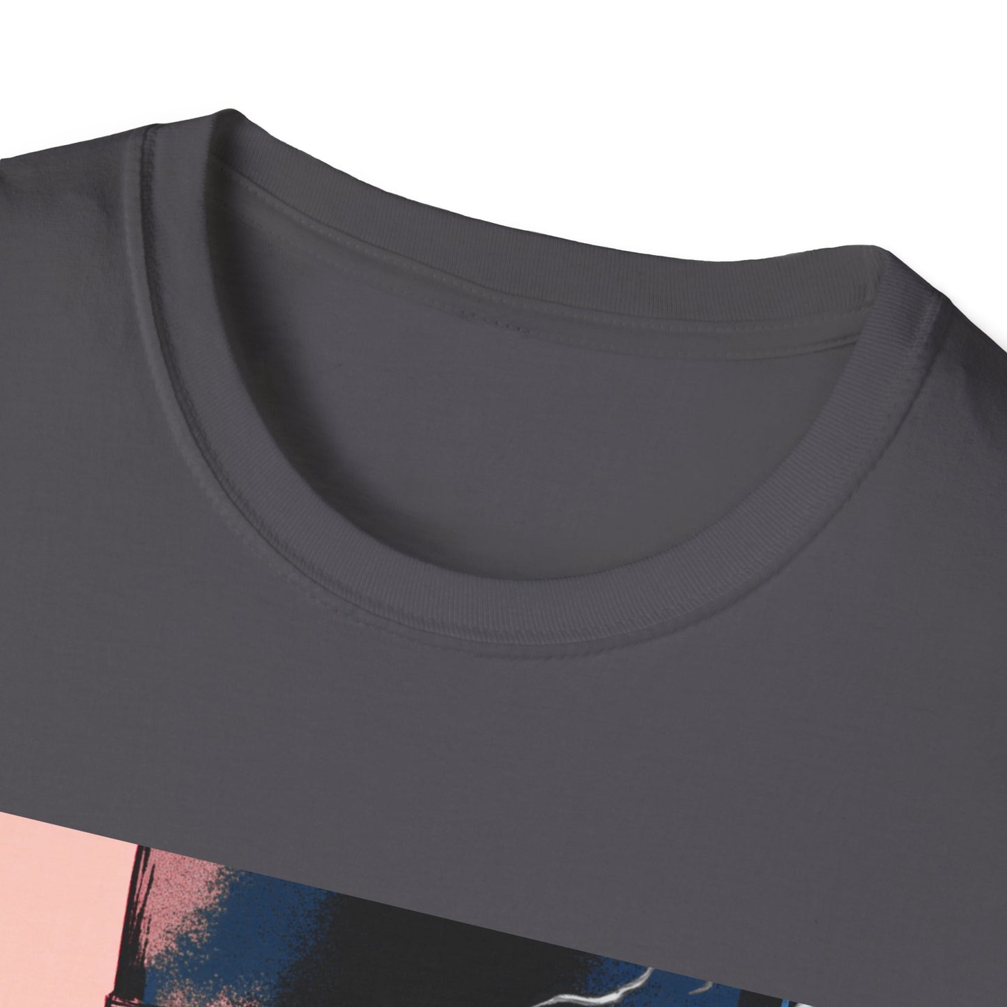 Neon Vengeance Unisex Tee, Cyberpunk Graphic Tee, Retro-Futuristic T-Shirt, Sci-Fi Gamer Shirt, Unique Artwork Clothing, Assassin Top