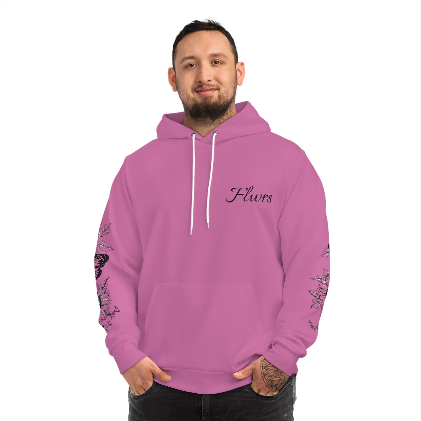 Floral Rose Butterfly Sunflower Fashion Hoodie, Nature Lover Gift, Trendy Sweatshirt, Women's Pullover, Botanical Design Jumper, Spring