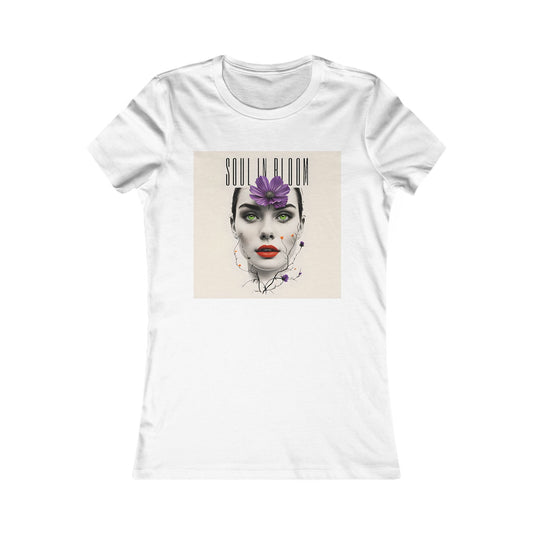 Women's Flower Power Tee - Floral Graphic Shirt, Stylish Casual Wear, Gift for Her, Trendy Summer Top, Boho Vibes, Unique Fashion Statement
